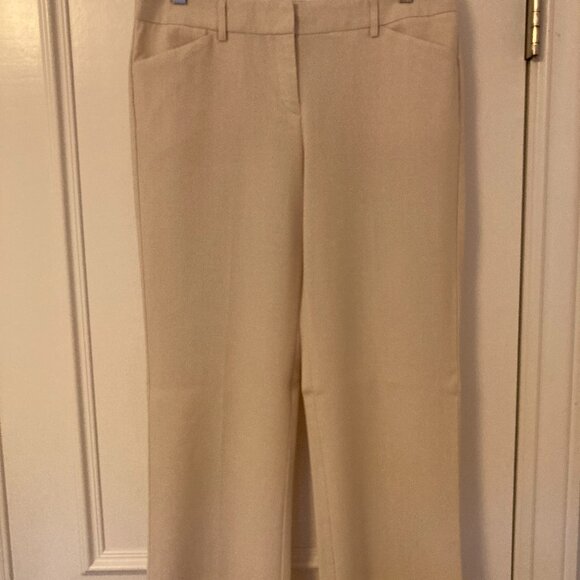 Express Design Studio ivory cream trousers - Picture 2 of 11